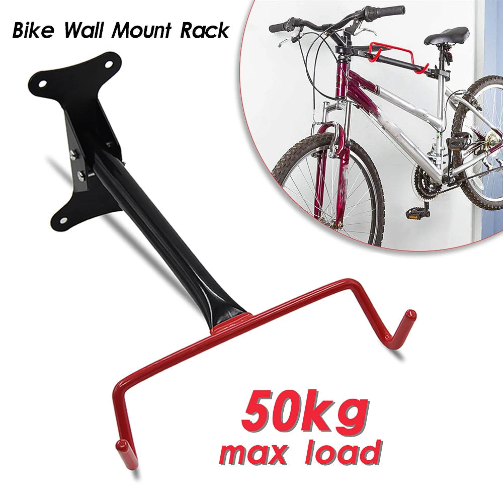 Bike Wall Mount Rack Cycle Storage Stand Shed Hanging Bracket Folding Room Indoor Bike Holder Folding Flip Up Rack Bikeproshop