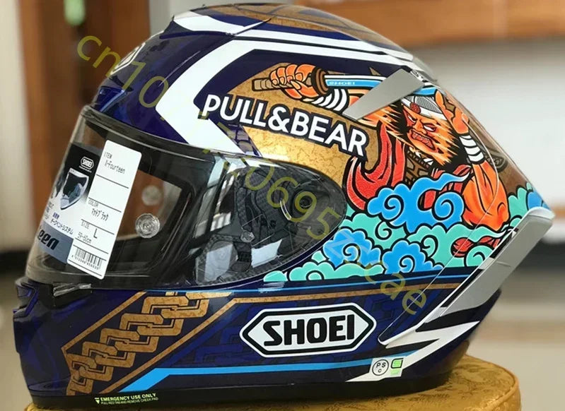 Motorcycle Full Face Helmet SHOEI X-Spirit III Marquez Catalunya X-Fourteen Sports Bike Racing Helmet Motorcycle Helmet,Capacete Bikeproshop