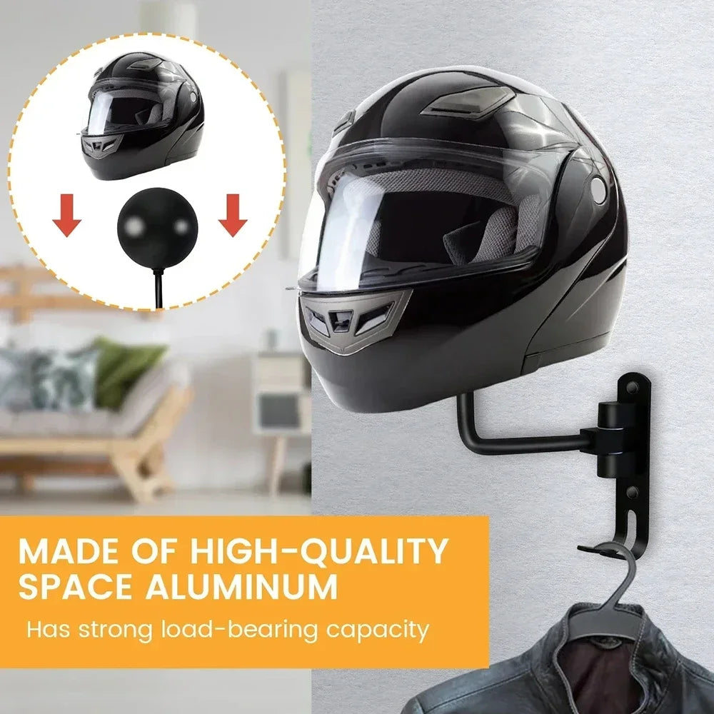 Motorcycle Helmet Wall Mounted Holder / MEGA SALE BUY 2 GET 3 FREE!!