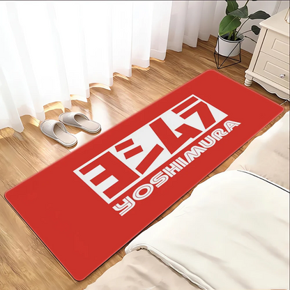 YoshiMuras Rug for Bed Room Mats Kitchen Mat Balcony Non Slip Carpet Entrance Door Doormat Bath Washable Non-slip Floor Bedrooom Bikeproshop