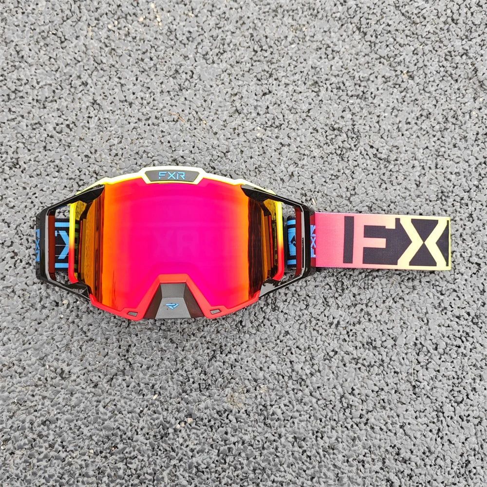 FXR Motocross Goggles HD Lens Motorcycle Anti-fog Eyeglasses Riding Glasses Men Moto MX MTB Sunglasses Dirt Bike Accessories Bikeproshop