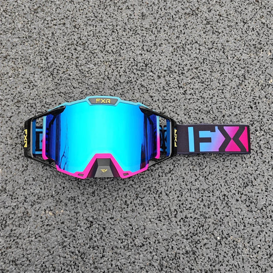 FXR Motocross Goggles HD Lens Motorcycle Anti-fog Eyeglasses Riding Glasses Men Moto MX MTB Sunglasses Dirt Bike Accessories Bikeproshop