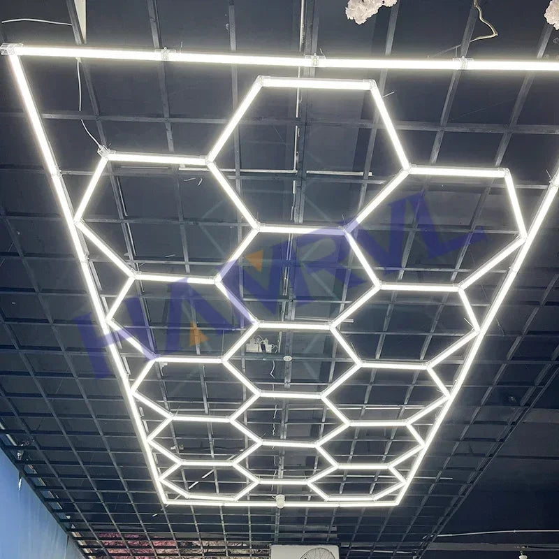 Garage Light Hexagon