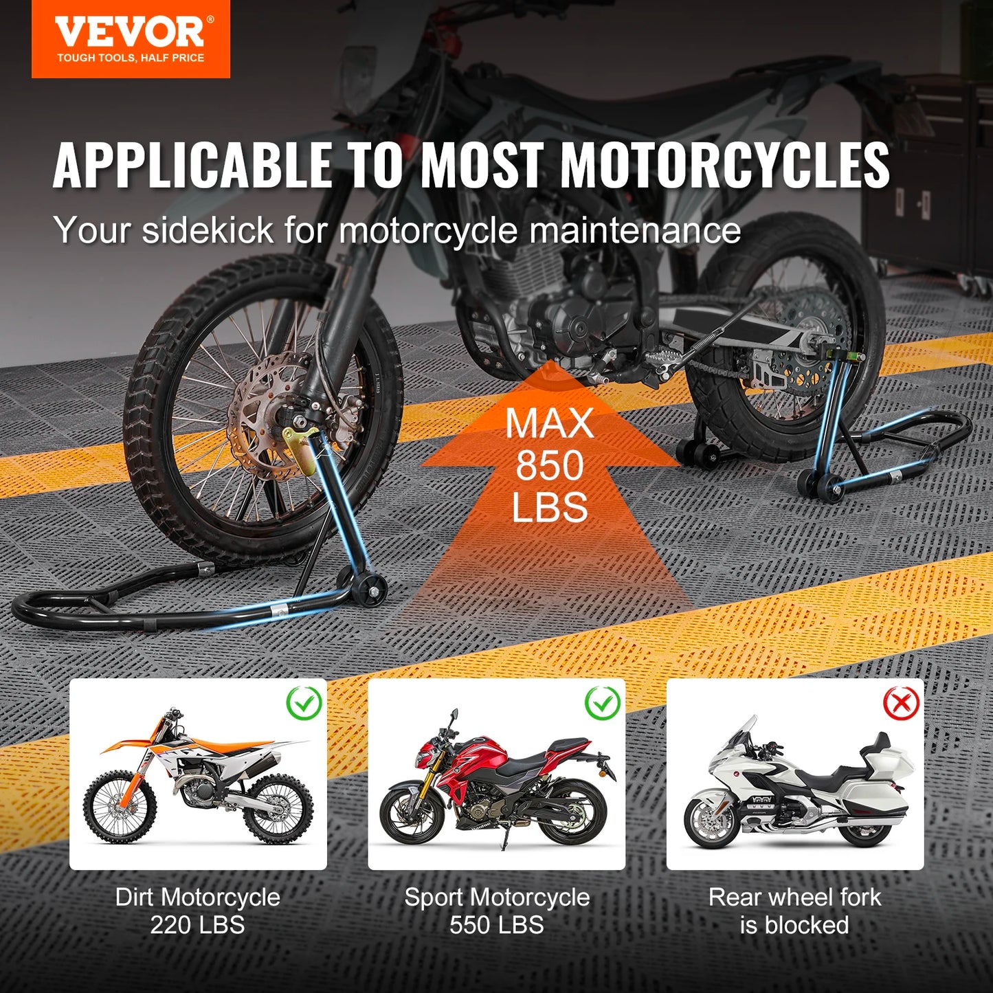 VEVOR  Motorcycle Stand Lift