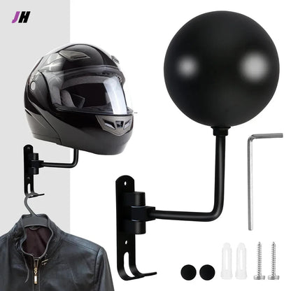 Support mural pour casque de moto 