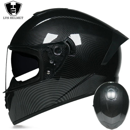 Full Face Racing Helmets Winter Warm Double Visor Motorcycle Helmet Motorbike Sports helmet Bikeproshop