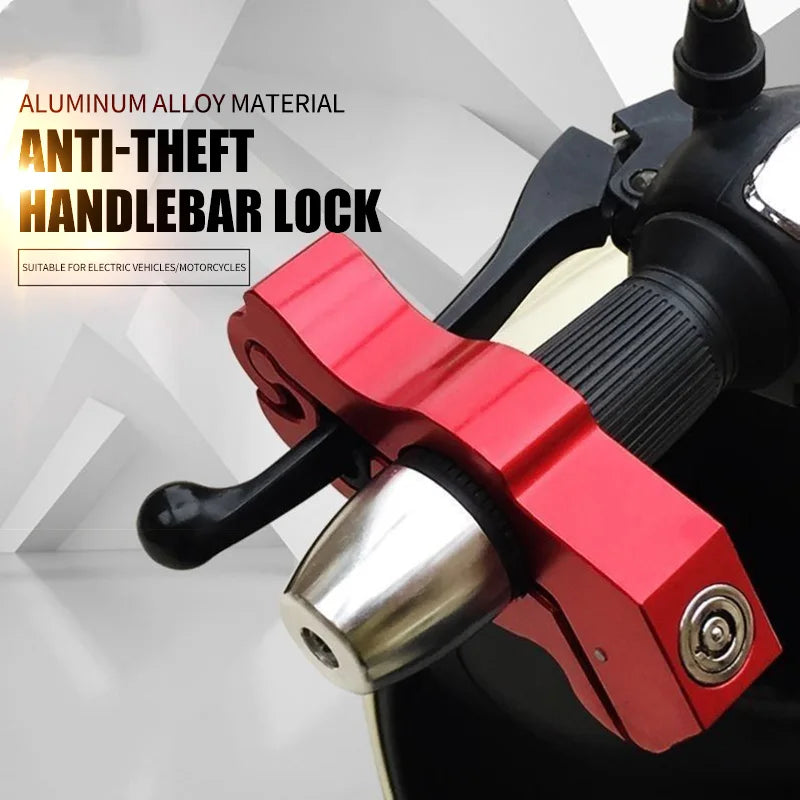 Motorcycle Handlebar Lock